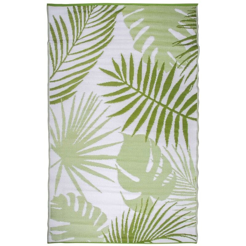 

Esschert Design Alfombra de exterior hojas selváticas 241x152 cm OC22