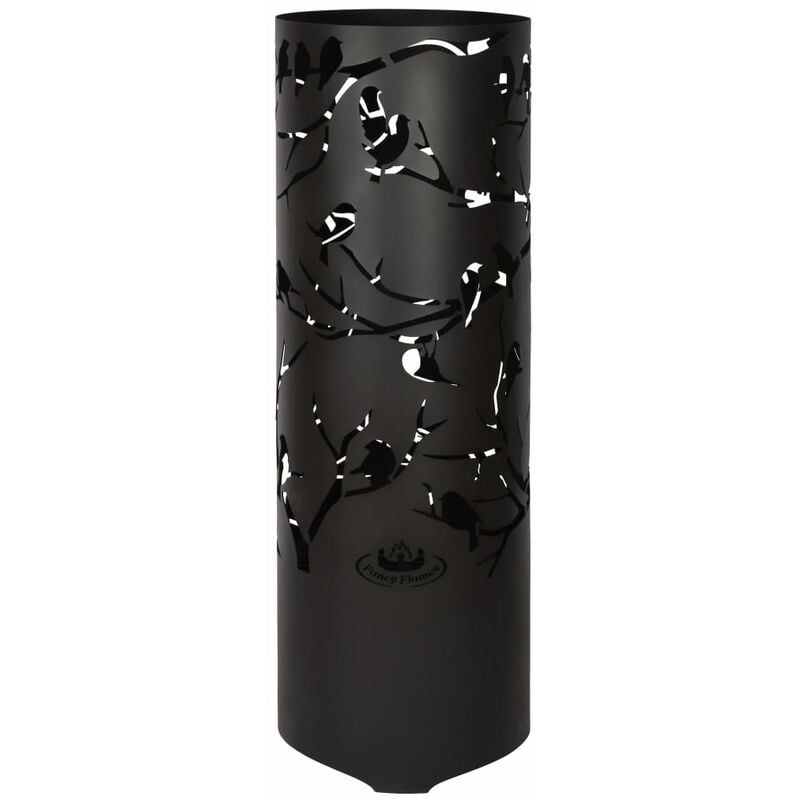 

Esschert Design Brasero Birds on Twig acero al carbono negro FF409