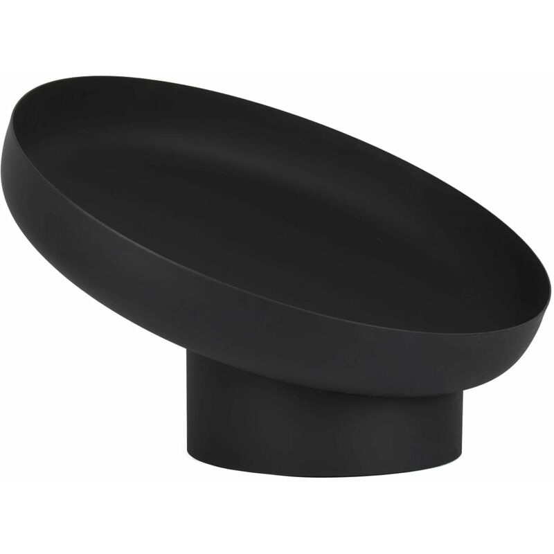 

Esschert Design Brasero inclinado acero negro FF402