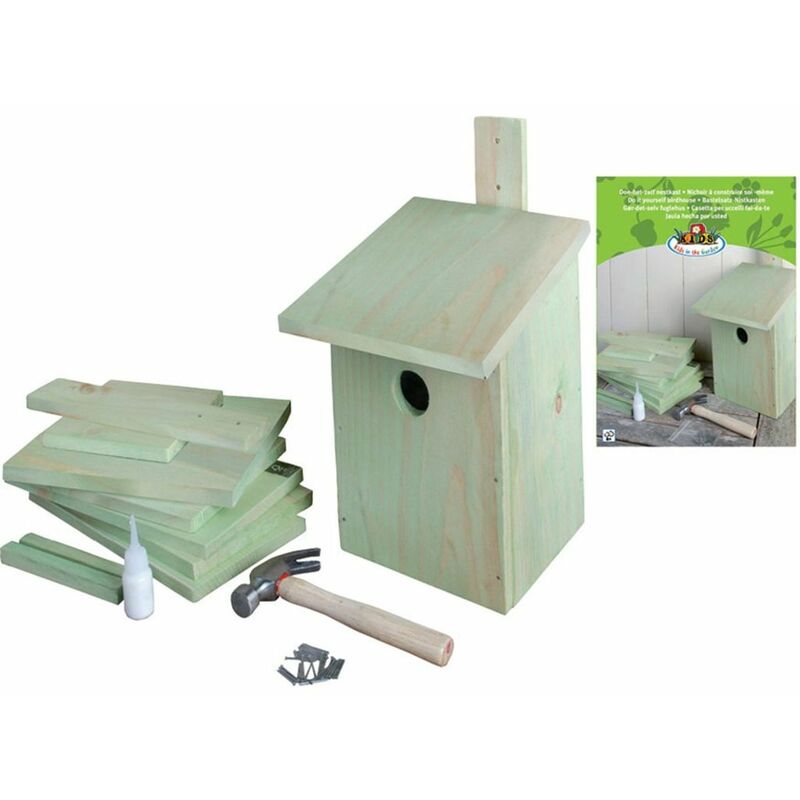 

Esschert Design Casa nido DIY 21,3x17x23,3 cm KG52