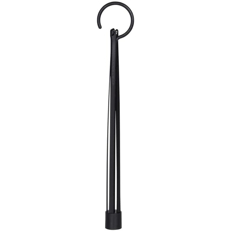 

Esschert Design Comedero para pájaros palmera colgante - Negro