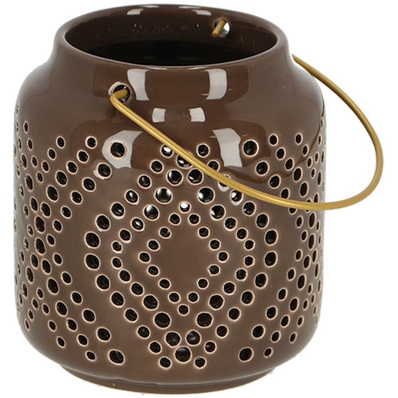Desert Dream Windlicht s Braun - Keramik - Esschert Design
