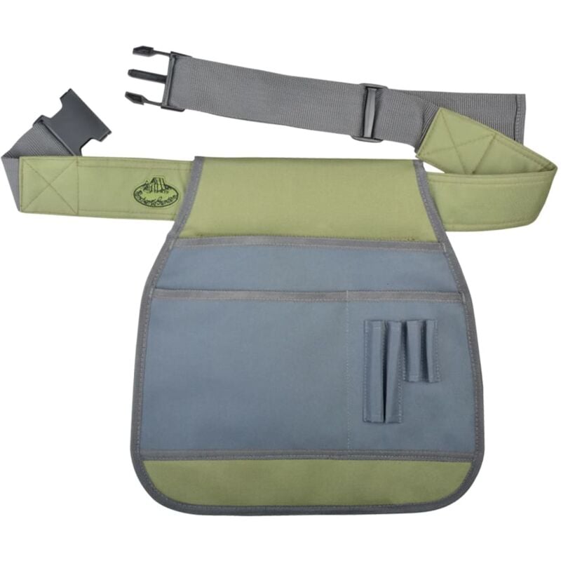 Esschert Design Garden Tool Belt Grey Gt87 - Gardening Tool Bags Esschert Design Garden Tool Belt Grey Gt87 - Gardening Tool Bags
