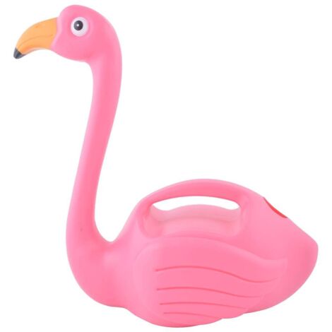 Esschert Design Gießkanne Flamingo 1,46 Liter Volumen - Kunststoff