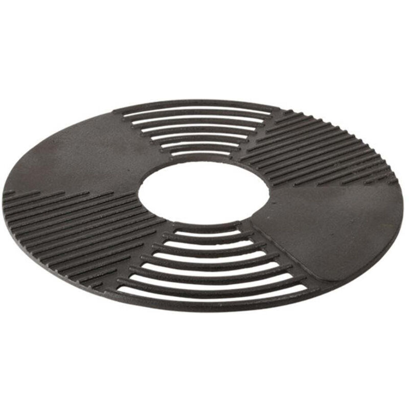 Ac-Deco Esschert-design Multifunktionsplatte Schwarz 60 Cm Gusseisen