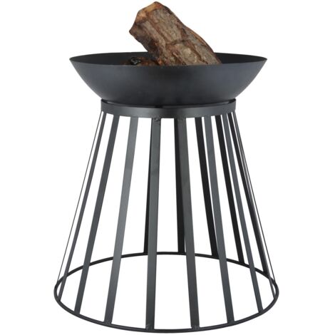 Esschert-Design Modernes Feuerstelle Doppel-Funktion