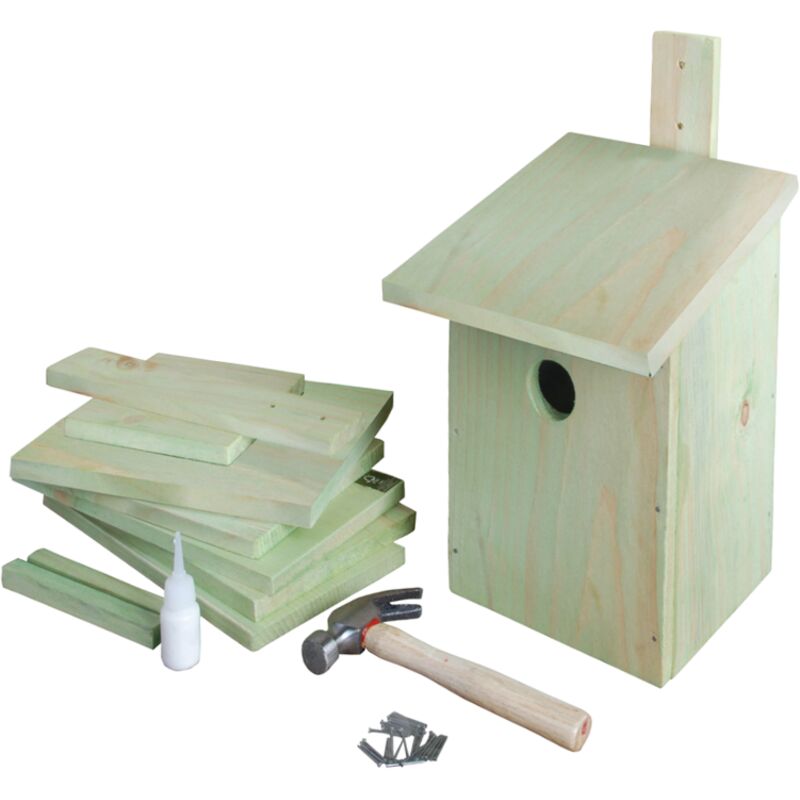 Nichoir oiseau en bois à assembler