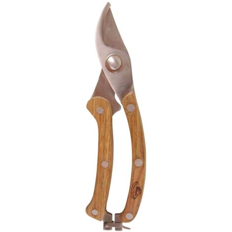 Esschert Design Obst- und Blumenschere - Edelstahl & Eschenholz