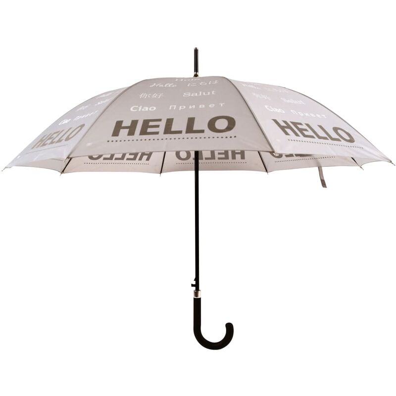 

Paraguas con estampado Hello reflectante - Blanco - Esschert Design