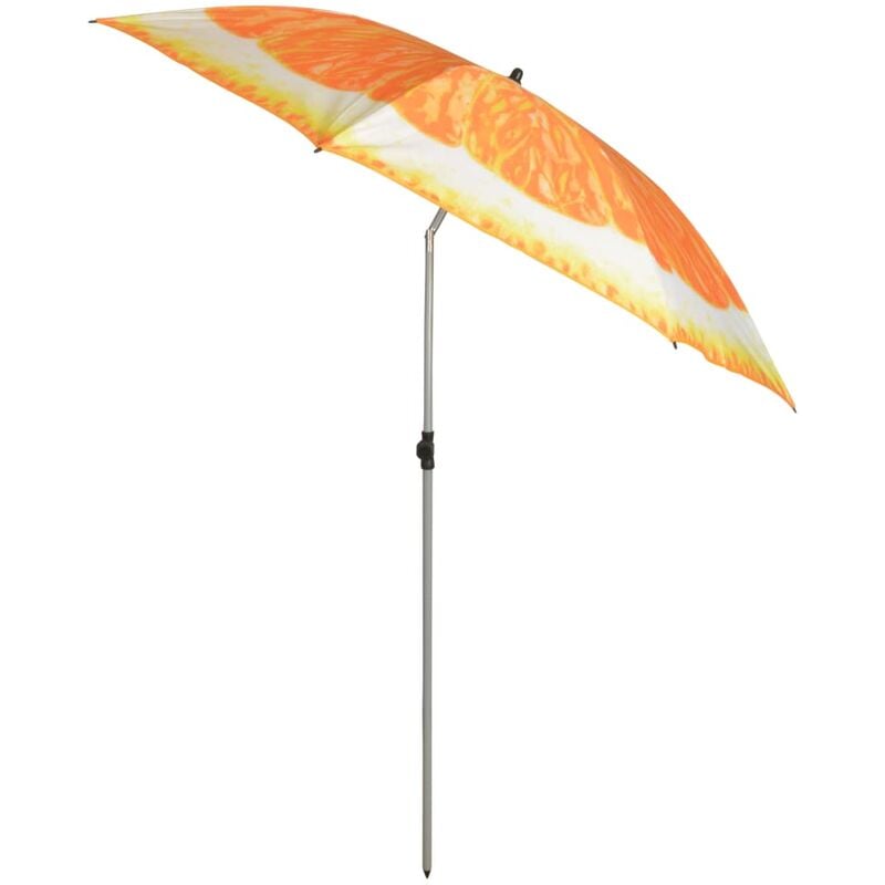 Parasol Orange 184 cm TP264 - Orange - Esschert Design