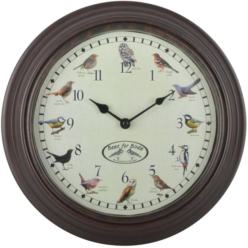 

Reloj con sonidos de pájaros - Multicolor - Esschert Design