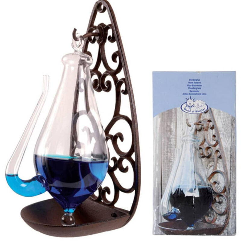 Verre météorologique avec support en fonte 0,5 l TH31 Esschert Design