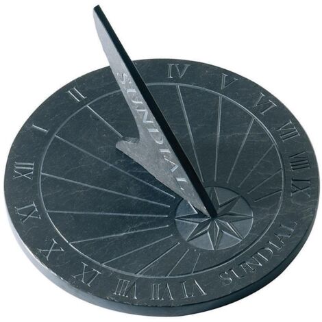 Esschert, Meridiana, Forma Rotonda, Grigio, LS002