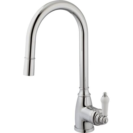 Essebagno Ascott Spültischarmatur mit Handbrause, verchromt