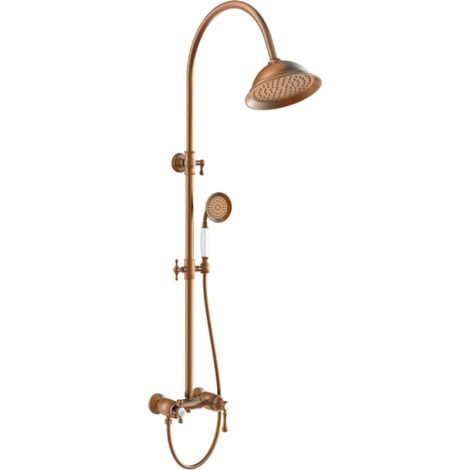 Essebagno Colonna doccia Leeds retro in rame