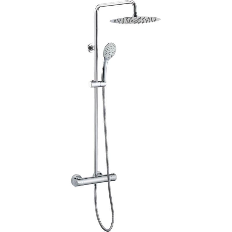 Colonne de douche thermostatique Allure chrome - Essebagno