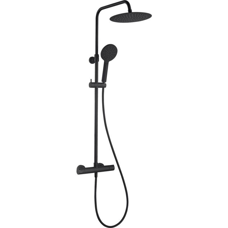 Essebagno - Colonne de douche thermostatique Kissy noire