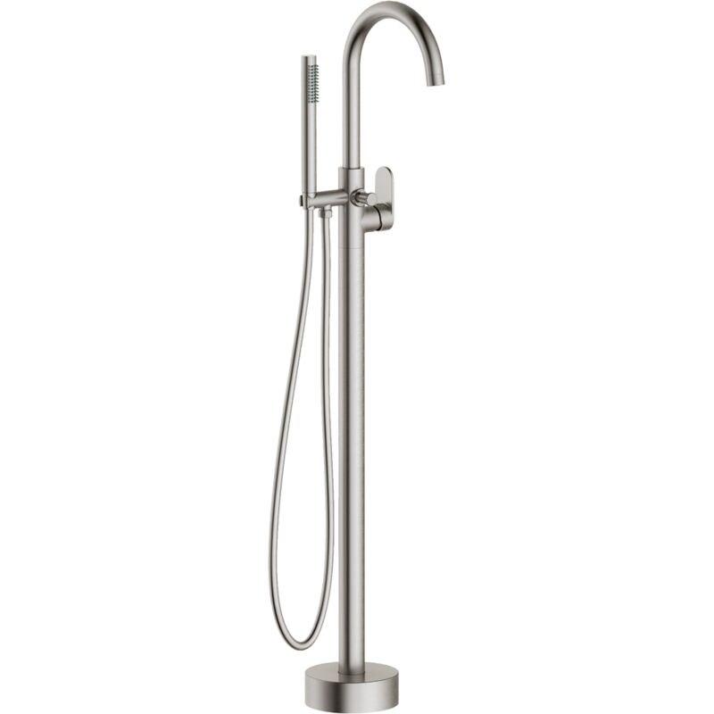 Essebagno Colonne de sol mécanique Charme pour baignoire ilot façon inox