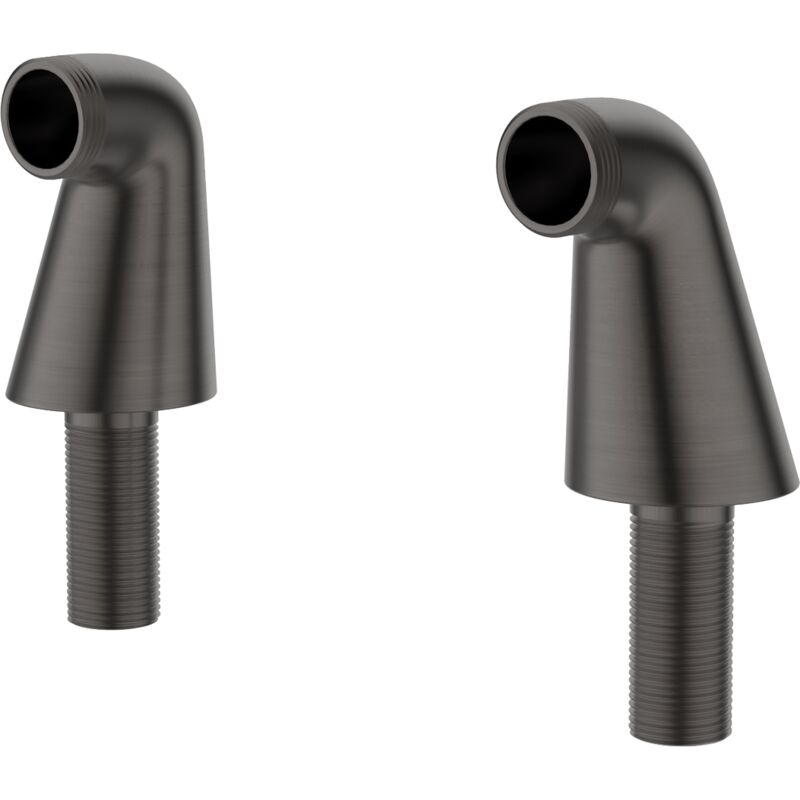 Colonnettes raccord bain-douche gun métal - Essebagno