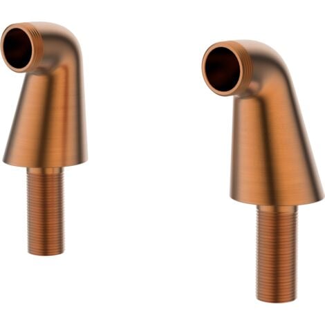 Essebagno Colonnettes raccord bain-douche cuivre brossé