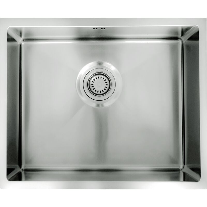 Vier 1 cuve seule 55x45 Luisa en inox - Essebagno