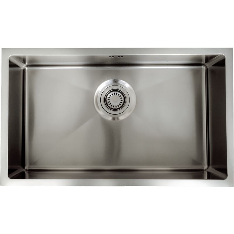 Vier 1 grande cuve seule 76x45 Luisa en inox - Essebagno