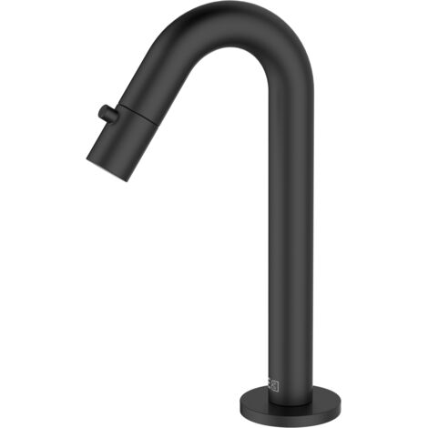 Essebagno Indus mezclador lavabo negro agua fría