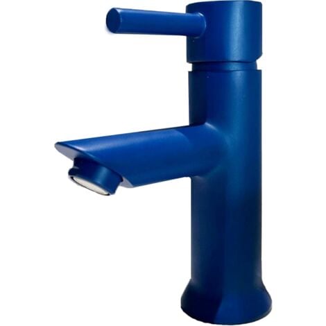 Essebagno Luisa mezclador lavabo azul