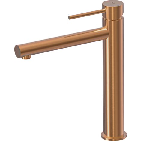 Essebagno Luisa Miscelatore per lavabo alto in rame spazzolato