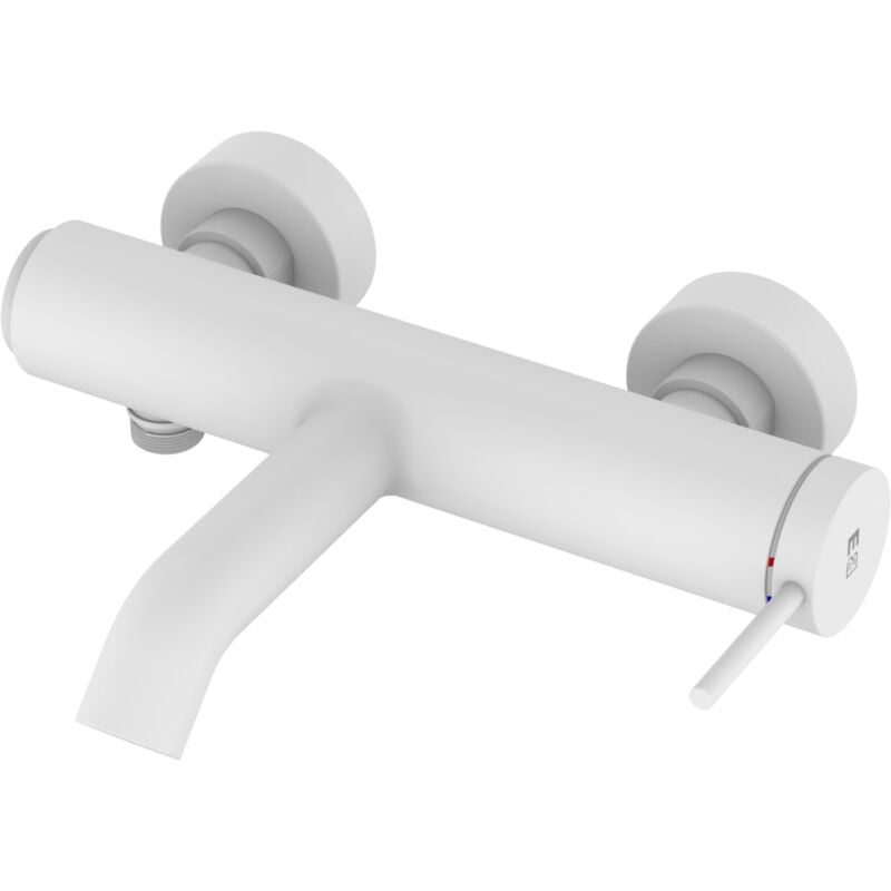 Mitigeur bain-douche mécanique Luisa blanc - Essebagno