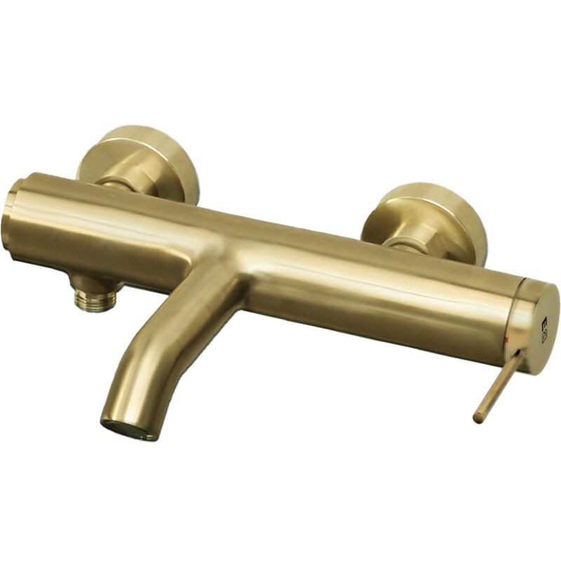 Mitigeur bain-douche mécanique Luisa or brossé - Essebagno