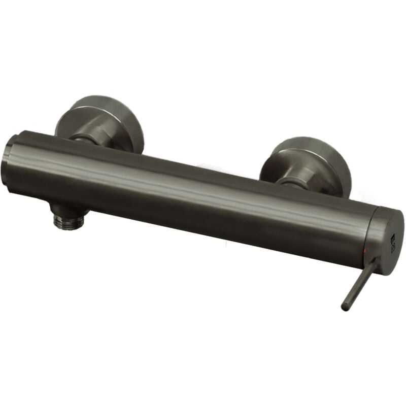 Mitigeur douche mécanique Luisa gun métal - Essebagno