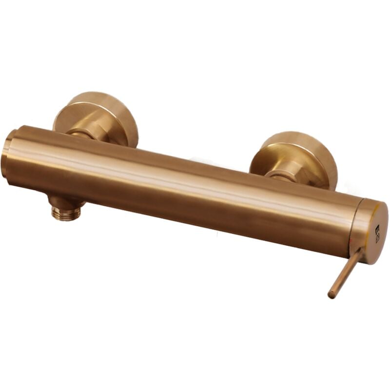 Essebagno Mitigeur douche mécanique Luisa cuivre brossé