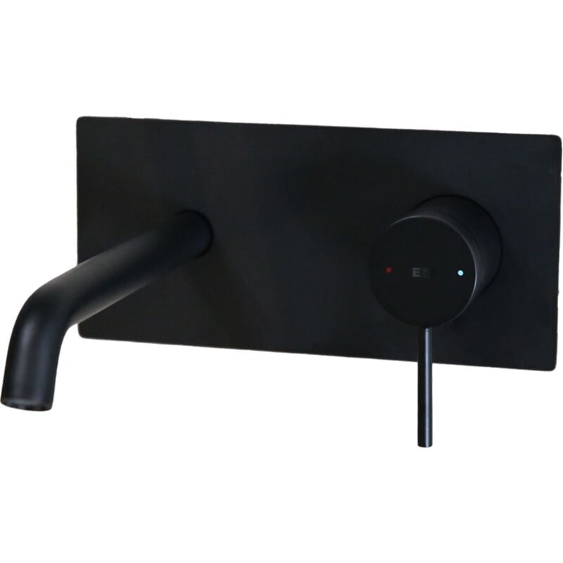 Essebagno - Mitigeur encastré lavabo Envol noir