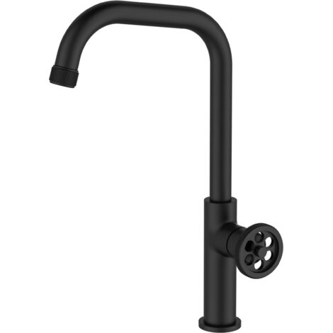 Essebagno Mitigeur évier Indus noir mat