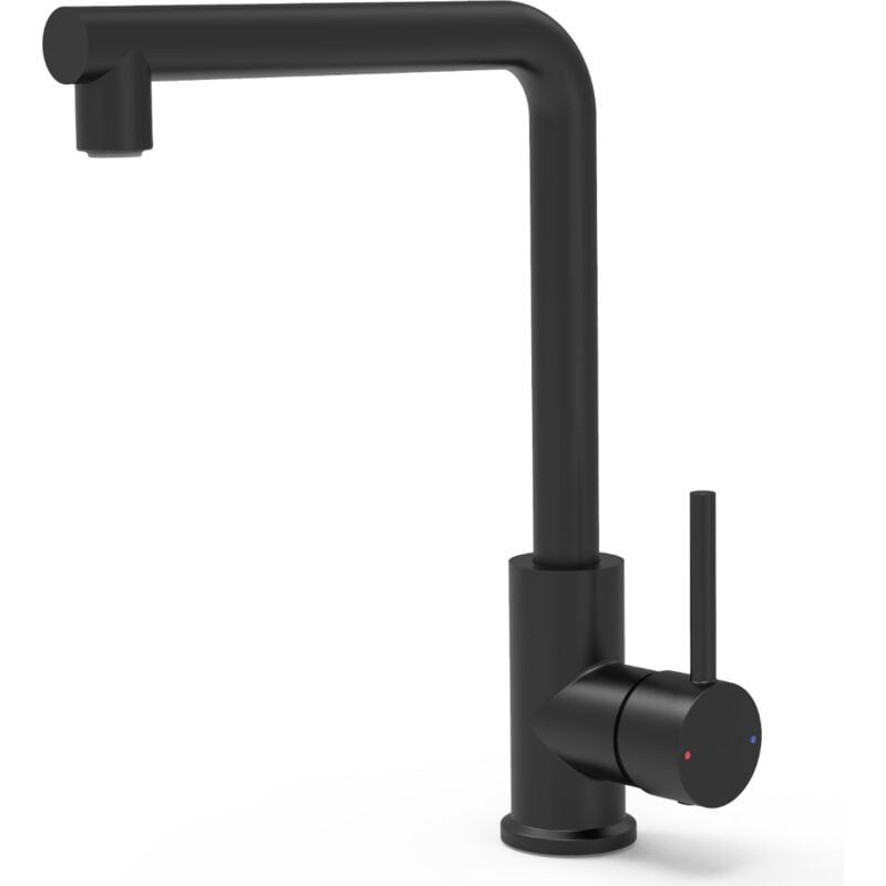 Mitigeur évier Pure ii noir - Essebagno