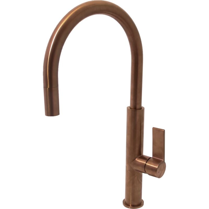 Mitigeur évier Reflet cuivre brossé - Essebagno