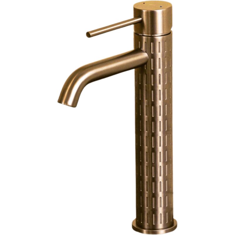 Essebagno - Mitigeur lavabo haut Architek cuivre brossé
