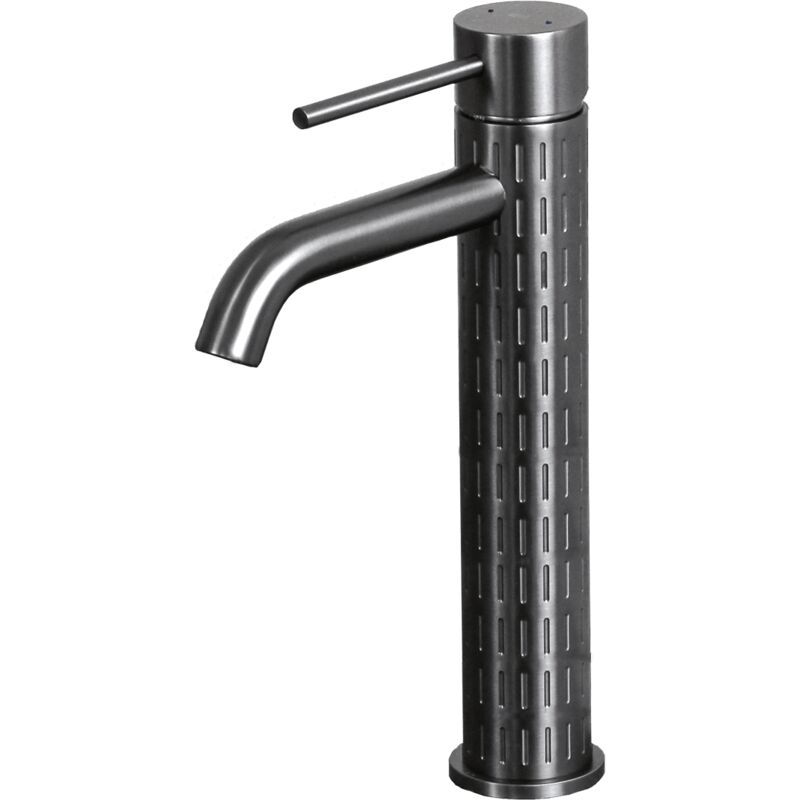 Essebagno - Mitigeur lavabo haut Architek gris gun métal