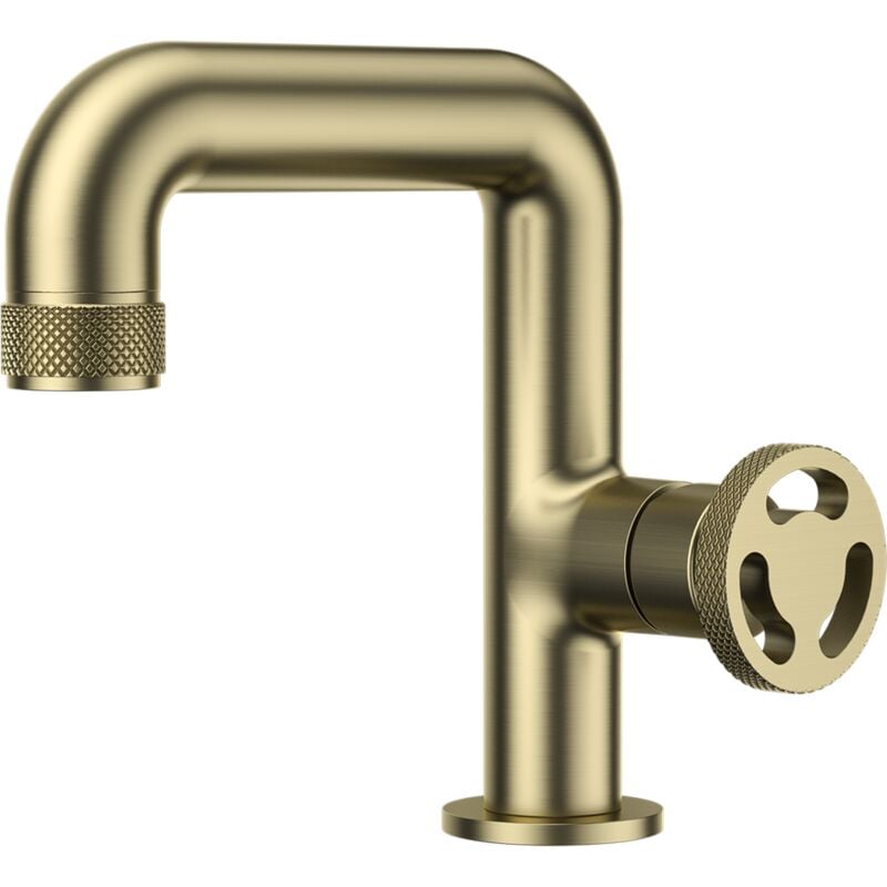 Essebagno Mitigeur lavabo bas Factory or brossé