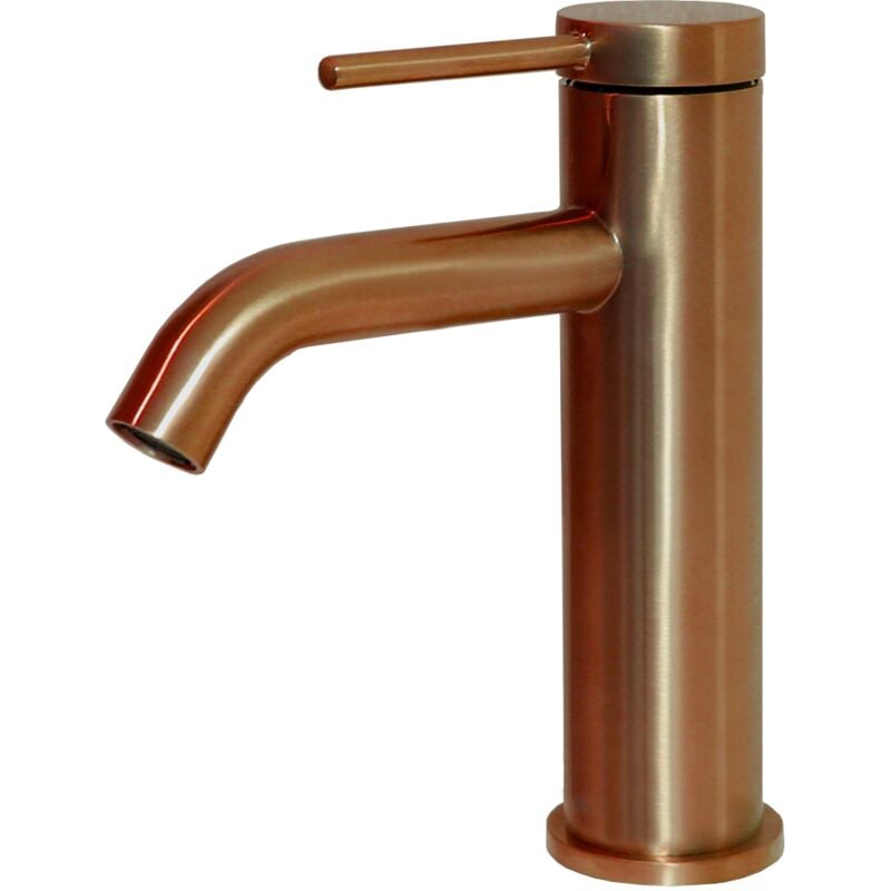 Essebagno - Mitigeur lavabo bas Lollipop cuivre brossé