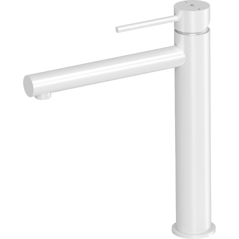 Essebagno - Mitigeur lavabo haut Luisa blanc