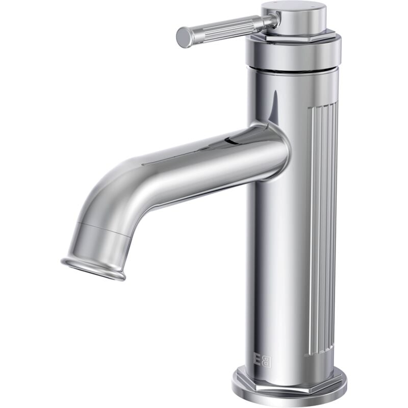 Essebagno Mitigeur lavabo bas Art Deco chromé