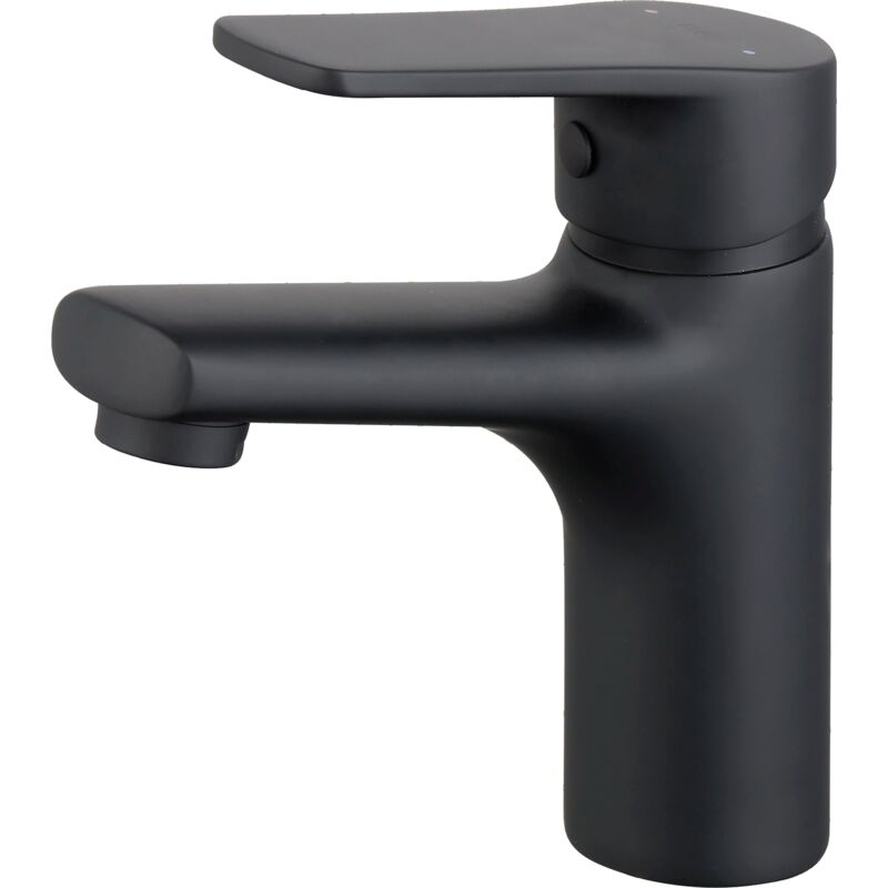Essebagno - Mitigeur lavabo bas Full noir mat