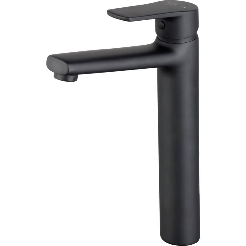 Essebagno - Mitigeur lavabo haut Full noir mat