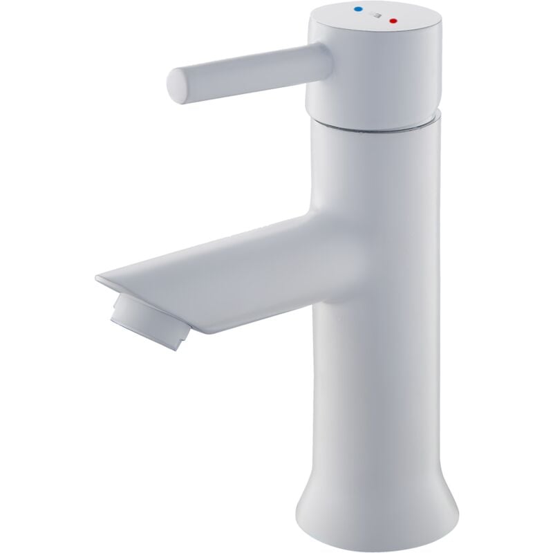 Mitigeur lave-mains Luisa blanc - Essebagno