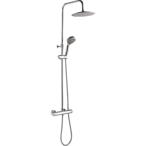 Essebagno Onéo verchromte Duschsäule mit Thermostat