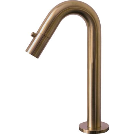 Essebagno Robinet lave-mains eau froide Indus cuivre brossé