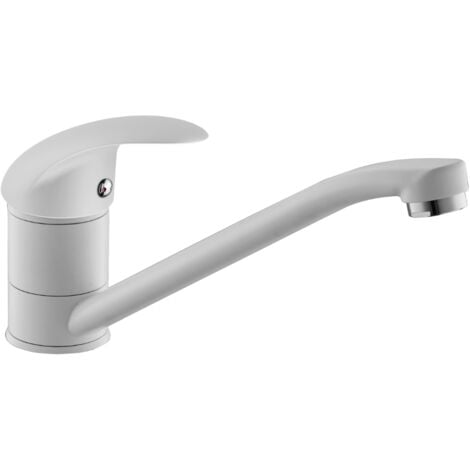 Essebagno Théo miscelatore per lavello bianco