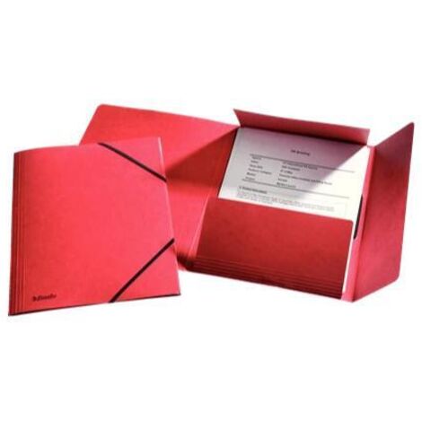Esselte 26593 cartella Cartoncino Rosso A4